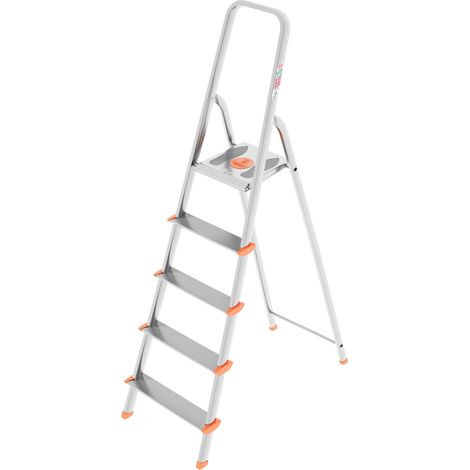 Scala a 5 gradini Robusta e Leggera mod.  Alluminium COLOMBO