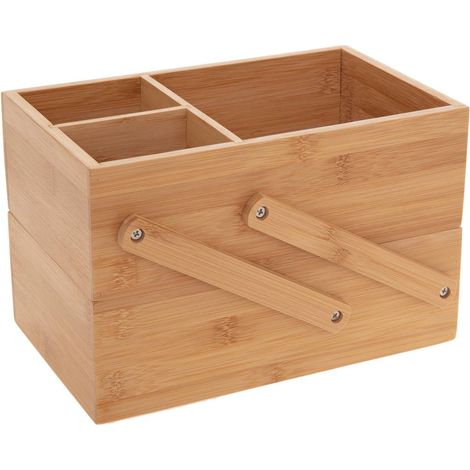 Organizador de bambú de 2 niveles - 5five (1/3)