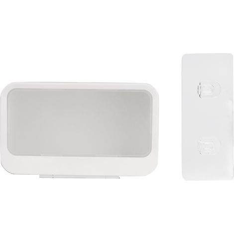 Support Papier Toilette - Rangement Salle De Bain En Plastique Moderne - Résistant À L Humidité - Pour Maison Et Hôtel - 1 Pièce (1/5)