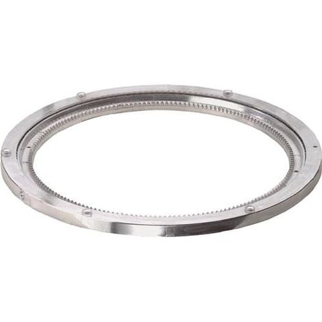 Couronne tournante D.330mm Capacité 300kg S.13mm avec revêtement en zinc (1/3)