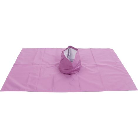Housse de table de massage en coton pur, lavable, pour salon de beauté, violet, 50x80 cm (1/5)