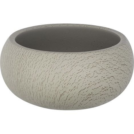 Behälter für Kosmetikzubehör, moderne Badschale JOY aus Zement - WENKO (1/3)