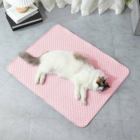 Tapis Rafraîchissant Pour Animaux - 60 x 45 cm - Fibre PP Supramoléculaire - Usage Intérieur et Extérieur - Lavable en Machine - 1 Pièce (1/5)