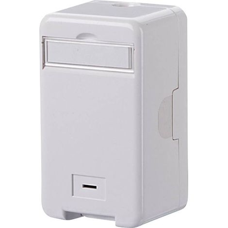 PRISE RÉSEAU BTRNETCOM KEYSTONE 1 PORT RAL 9010 1309140002KE (1/2)