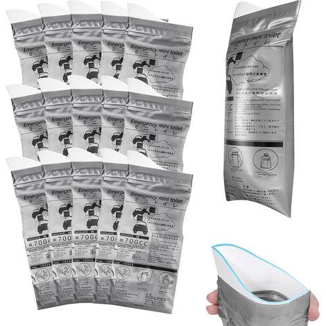 15 Pcs Urine Bags 700 ml Vomiting Bag Car (1/5)