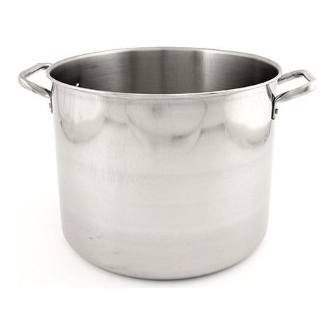 Montini MTN600A40 Daisy Pentola in Acciaio Inox con Due Manici Adatta per Induzione 40 cm di Diametro 30 cm di Altezza 35.1 L Capacita' colore Acciaio