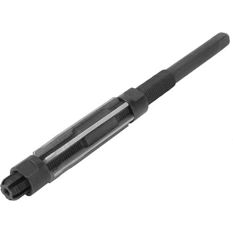 Alésoir manuel réglable, Alésoir réglable 9CRSI H8 Outil de coupe métallique pour trous avec 4 cannelures à copeaux pour usinage d'alésage(11.75-12.75mm) (1/5)