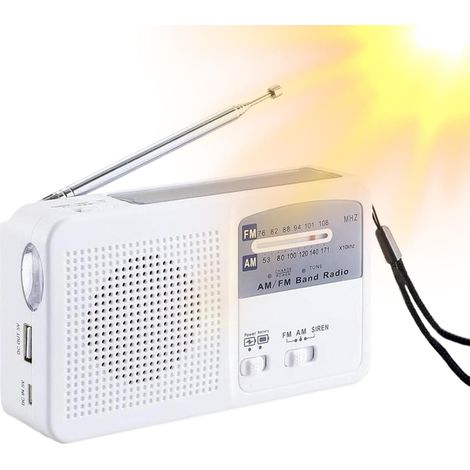 Radio Solaire Énergie Étanche pour Camping et Randonnée (1/5)
