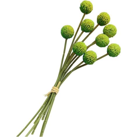 1 künstliche Mistelkugel, Blumenarrangements für drinnen und draußen, für Zuhause, Partys und Dekoration (Grün)