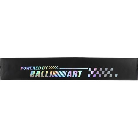 Self-adhesive universal reflective for windshield before of car, self-adhesive reflective for the most of vehicles, 130x21cm/51.2X8,3 inches, powered by (1/5)