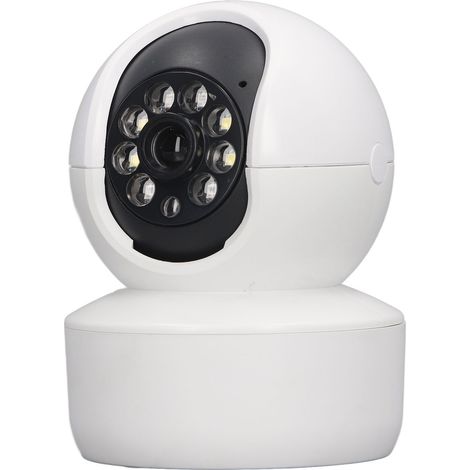 Caméra de surveillance WiFi 1080p avec vision nocturne infrarouge, rotation PTZ, audio bidirectionnel et détection de mouvement (1/5)
