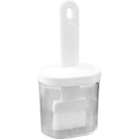 Brosse intégrée en silicone pour bouteille d'huile, distributeur d'huile d'olive avec pinceau silicone pour cuisson, pâtisserie, barbecue et marinades (1/5)