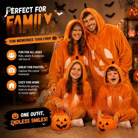 New Pumpkin Hooded Blanket Hoodie, Size L - Pumpkin Hooded Blanket Hoodie