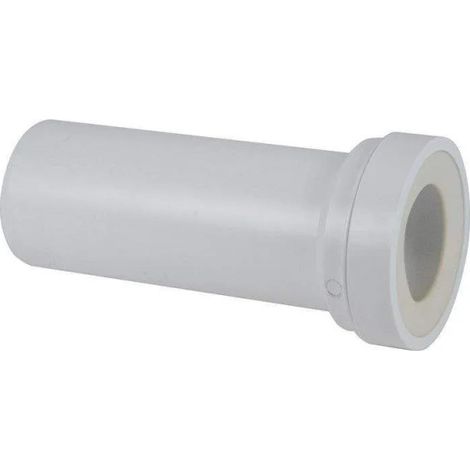 Wirquin – Manchon évacuation droit 244 mm – Raccordement Ø100 mm – Sortie mâle à coller – Embout Ø80 mm à Ø105 mm – Pour bâti-support WC (1/3)