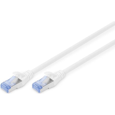 DIGITUS patch kábel Cat5E, SF/UTP - 3m, šedý (1/2)