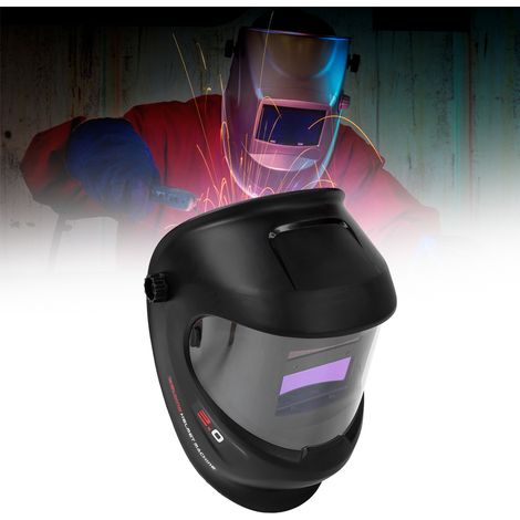 Casque de soudage solaire DIN9-DIN13 à assombrissement automatique, visière pour soudeur électrique, machine à souder (1/5)