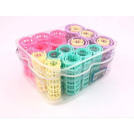 Set mit 20 selbstklebenden Haarwicklern, Spiralen für selbstgemachte Locken, hitzefrei (1/4)