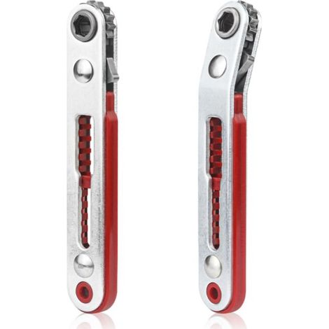 Set mit 2 Mini-Magnetratschen, 1/4-Zoll-Schraubenschlüssel zur Reparatur von Haushaltsgeräten und Maschinen (1/4)