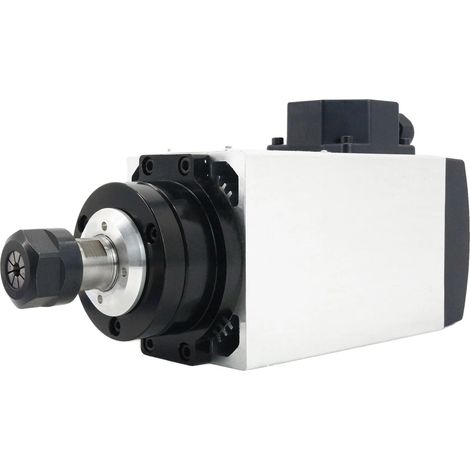 Motore mandrino raffreddato ad aria da 3 kW, alta velocità 18000 giri/min, precisione di disallineamento inferiore a 0,05 mm (1/2)