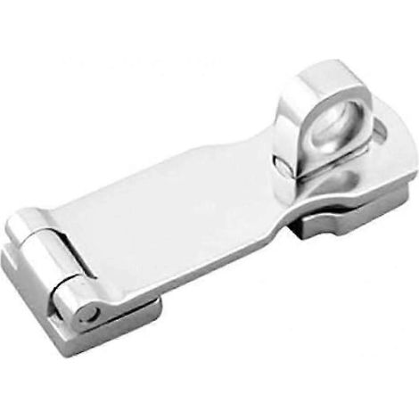 Loquet de porte robuste en acier inoxydable de qualité marine avec œillet de fixation pour cadenas pivotant GGZGV Cadeau (1/5)