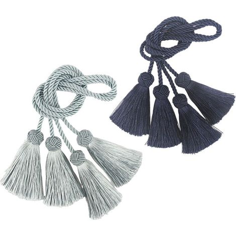 Embrasses de rideaux, pompons de corde pour la décoration intérieure (1/5)