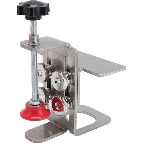 Support stable pour le montage sur la porte d'un meuble (1/5)