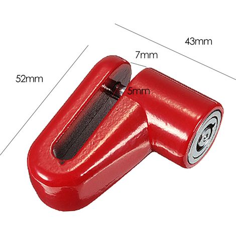 Remplacement antivol de casier de roues de freins à disque de serrure de fil d'acier pour le Scooter électrique de Xiaomi Mijia M365 (1/5)