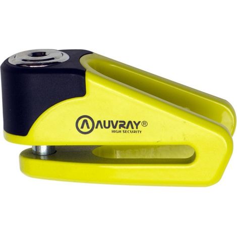 Candado de disco Auvray BD210 - amarillo, diámetro del pasador 10 mm (1/3)