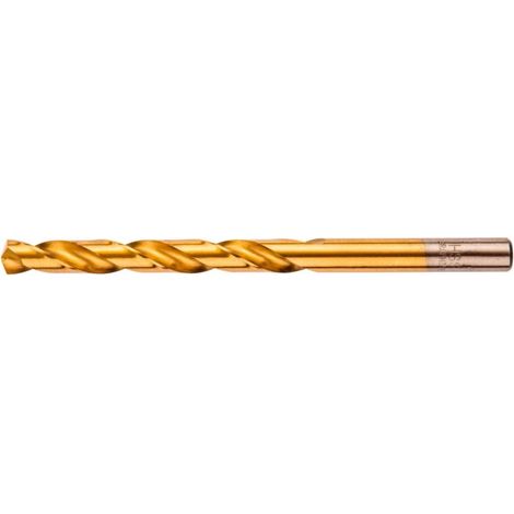 Broca metálica HSS-TiN de 6,5 mm