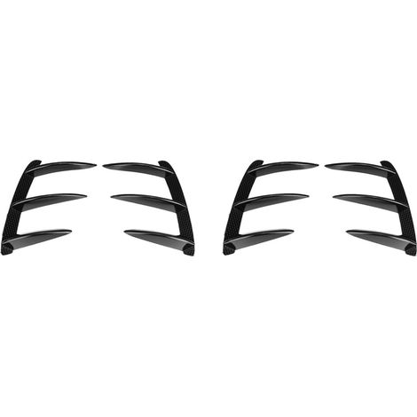 Quattro spoiler posteriori per paraurti per W176 A200 A250 A45 AMG