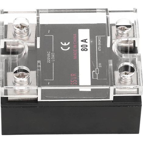 Halbleiter-Spannungsregler, einphasig, SSVR, 470-560 kΩ Last, 220 V AC Stromversorgung (BERM-R 80 A) (1/5)