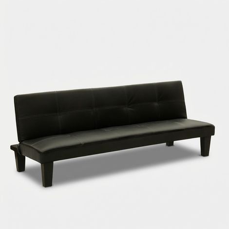 Topazio LIViNG kleines Kunstleder-Schlafsofa für Ein-Zimmer-Zweizimmerwohnung (1/4)