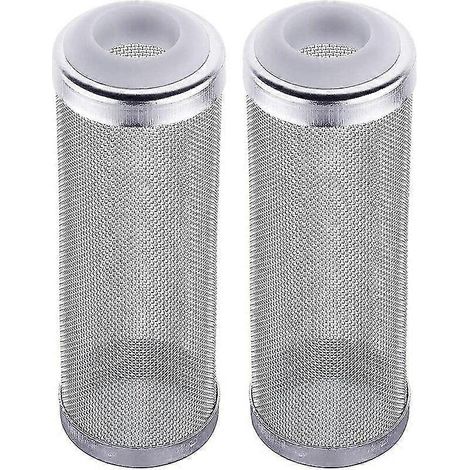 Couvercle de protection pour filtre d'aquarium Br-life - Protection pour poissons et crevettes, couvercle de protection en acier inoxydable - Empêche les poissons et les crevettes d'inhaler (1/5)