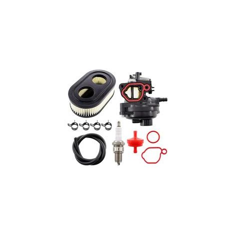 Carburateur 799584 avec filtre à air pour moteur Briggs & Stratton 799584 594058 550EX 725EXI 625EX 675EX 0EX 09P702-0145-F1 09P702-0098-F1 Troy Bilt TB200 TB20 125 T B554 Tondeuse