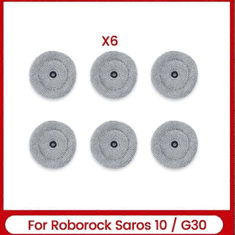 Serpillière Cloth Pads de remplacement pour Saros 10 / G30 Robot Aspirateur Accessoires Reusable Lavable Mo (1/5)