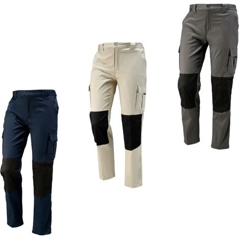Neri Safety Arbeitsmultitaschenhose Boston Beige XS