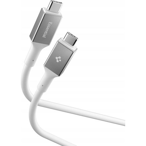 Spigen EB10020CC Essential USB-C-Kabel 100 W 2 m Weiß (1/5)