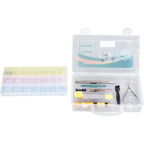 Kit tournevis multifonction avec boîte de rangement, outil de réparation électronique pour bricolage (1/5)