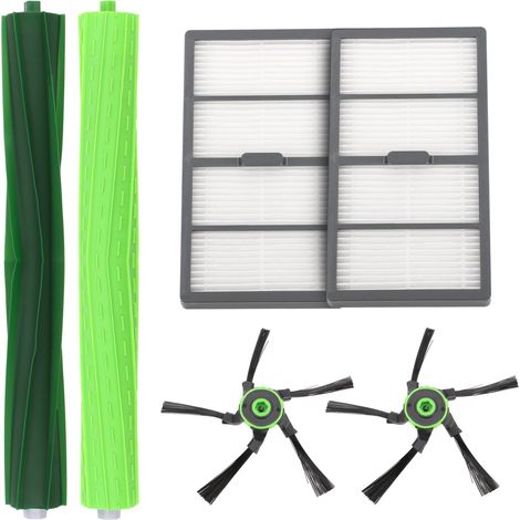 Extralink Set de Recambios Compatible con iRobot Roomba S9 S9+, Cepillos Laterales, Rodillos Principales y Filtros, Repuesto No Original para Robot Aspirador, Serie S, S9150 S9550, Hogar