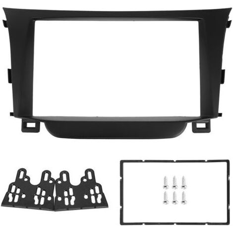 Cadre de panneau de Navigation Audio Fascia de contrôle central 2Din adapté pour Hyundai I30 2011 (1/5)