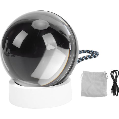 Lampe sphère de Cristal, 2,76 Pouces, Lecteur vidéo à Boule de mémoire 3D Unique, vidéos téléchargeables, Photos Musicales avec 4 Go de mémoire pour Cadeau d'anniversaire (1/5)