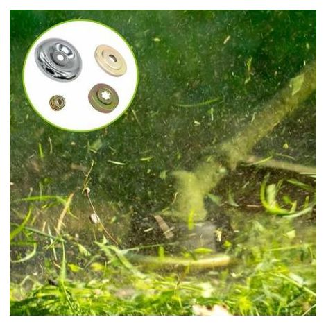 Pièces détachées pour tondeuses à gazon Accessoires pour tête de travail Capuchon de protection de la plaque de pression Ecrou pour débroussailleuse à essence Capuchon de course-10pcs (1/4)