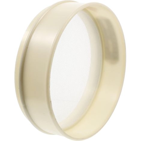 Tamis à Mailles de Jardin en Nylon PVC, Maille 16, Beige Outil de Tamisage Multi-usage, Pratique à Ranger, Résistant à L’usure, pour Terreau et Sable (1/5)
