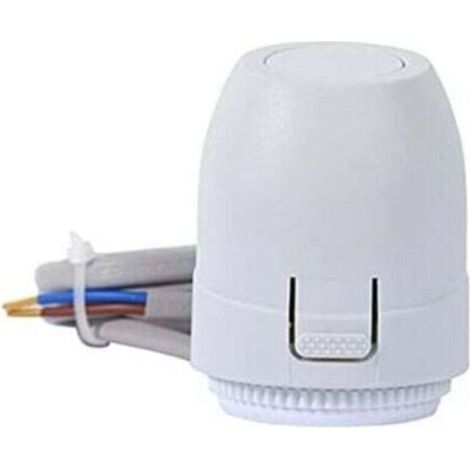 Vanne de chauffage au sol NC AC 230 V, actionneur thermique électrique, collecteur pour thermostat de chauffage au sol (1/4)
