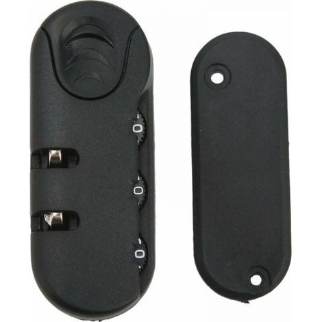 Serrure de sécurité pour valise, serrure à combinaison pour bagages, combinaison à 3 chiffres, code à combinaison de haute sécurité, serrure à bagages de voyage de remplacement, adaptée aux valises (1/5)