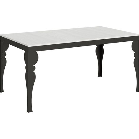 Tavolo Allungabile 160-264x90x80 cm Paxon Evolution Bianco Frassino (1/4)