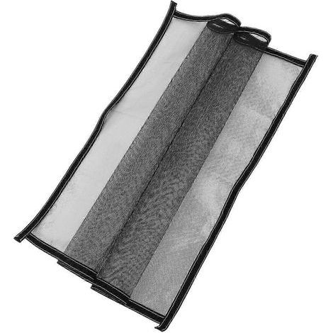 Moustiquaire auto-adhésive anti-chats pour fenêtre, maille nano ajustable à faire soi-même, barrière durable pour animaux domestiques, 1 ensemble