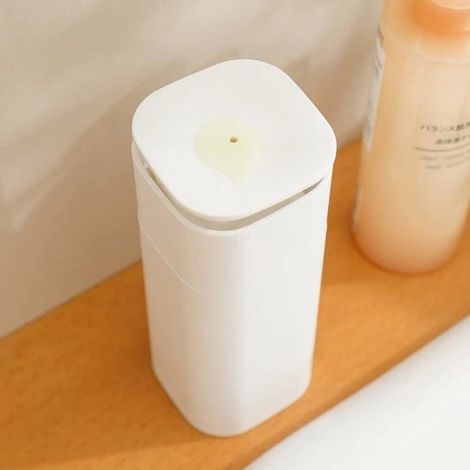 Distributeur savon pompe - 1 pièce, vide, cosmétique lotion, design pratique Cuneary (1/4)