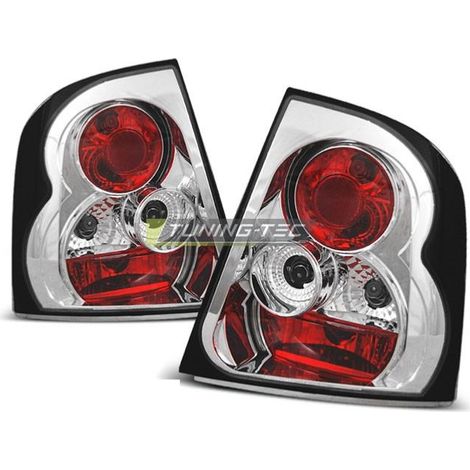 Paire de feux arriere Skoda Octavia 97-00 chrome-27336316 (1/2)