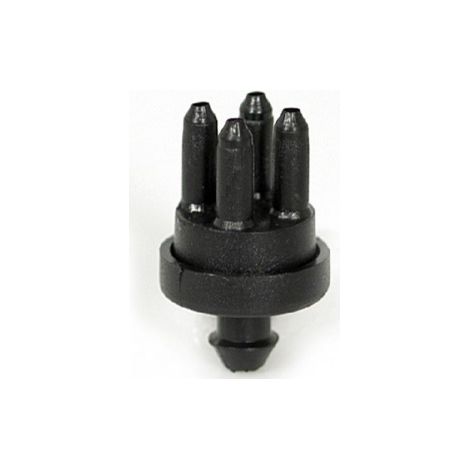 Innesto a 4 Vie per Microtubo D.3 mm. Interno Varie Misure Confezione 500 pz (1/2)